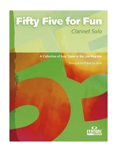 DE SMET R.-Fifty Five for Fun for Clarinet