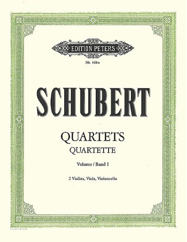 SCHUBERT F.-Complete String Quartets 1st for 2 Violins, Viola and Cello