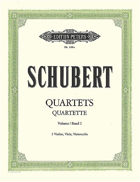 SCHUBERT F.-Complete String Quartets 1st for 2 Violins, Viola and Cello