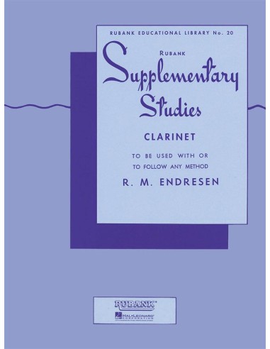 ENDRESEN R.M.-Studi supplementari per clarinetto