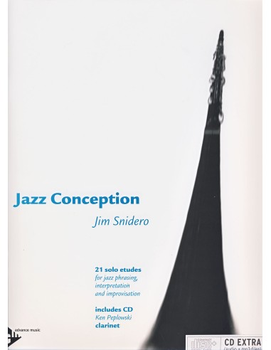 SNIDERO J.-Jazz Conception für Klarinette (MP3 oder CD) Audio Online