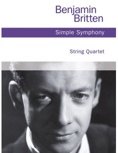 BRITTEN B.-Simple Symphony for String Quartet (Parts)