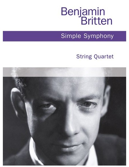 BRITTEN B.-Simple Symphony for String Quartet (Parts)