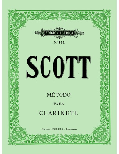 SCOTT R.-Clarinet Method (Iberian)