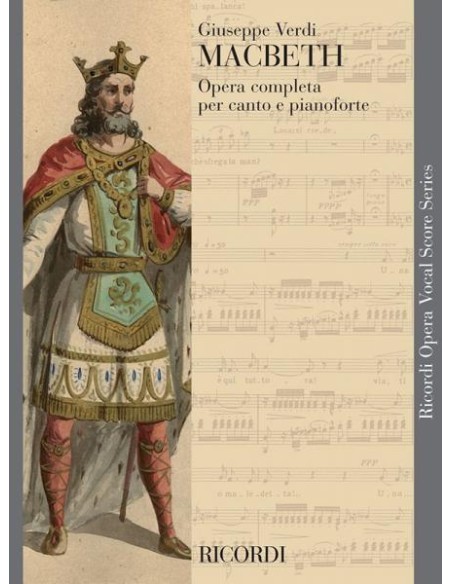VERDI G.-Macbeth pour voix et piano
