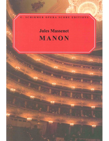 MASSENET J.-Manon per voce e pianoforte