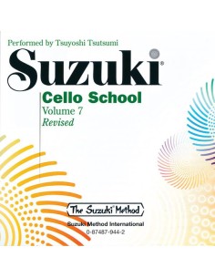 SUZUKI S.-7th Cello School (Accompaniment CD)