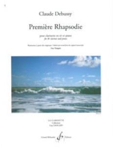 DEBUSSY C.-Rhapsodie n° 1 pour clarinette et piano (Dangain) 2