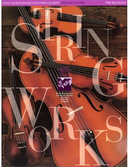 BEATLES-Stringworks 1st for String Quartet (Score and Parts)