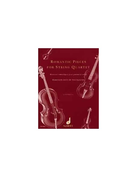 Romantic Music-Romantic Pieces for String Quartet (Parts) (Kember)