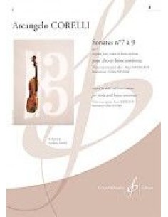 CORELLI A.-Sonaten Op.5 Nr. 7 bis 9 für Viola und Klavier (schwer) 2