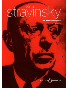 STRAVINSKY I.-The Rake's Progress for Voice and Piano