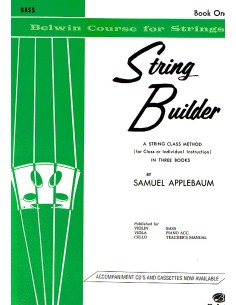 APPLEBAUM S.-String Builder 1º para Contrabajo