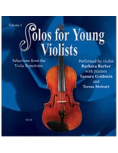 BARBER B.-Assoli per giovani violisti Vol.1 per viola (solo CD)