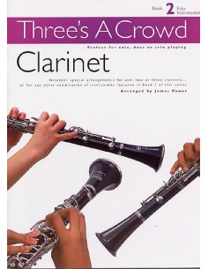 THREE'S A CROWD-Book 2 for 3 Clarinets (Power)