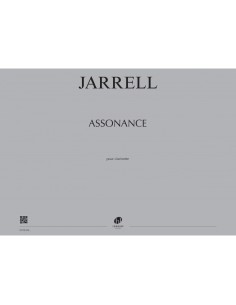 JARRELL M.-Assonance for Clarinet