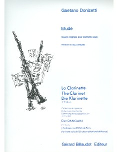 DONIZETTI G.-Study for Clarinet (Dangain)