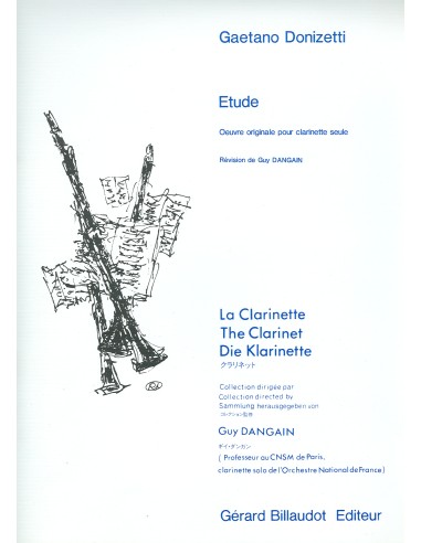 DONIZETTI G.-Study for Clarinet (Dangain)
