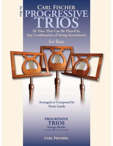 GAZDA D.-Trii Progressivi per Basso per Contrabbasso