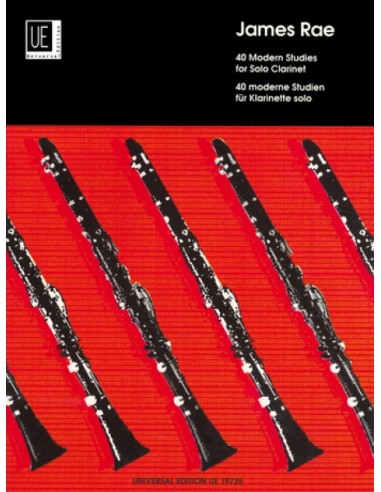 RAE J.-Modern Studies (40) pour clarinette