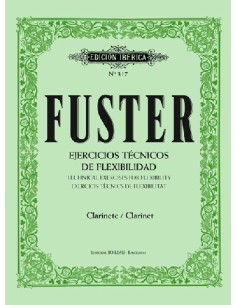 FUSTER F.-Exercices techniques de souplesse pour clarinette