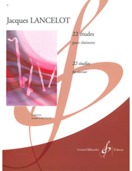 LANCELOT J.-Etüden (22) für Klarinette