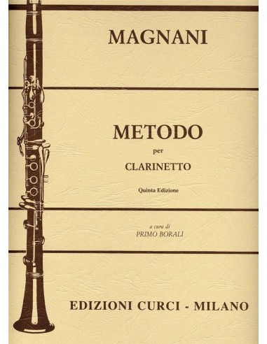 MAGNANI A.-Methode für Klarinette (Rev.Borali)