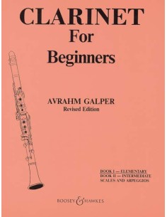 GALPER A.-Clarinet for Beginners 1st for Clarinet