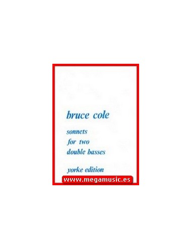 COLE B.-Sonetti (1969) per 2 contrabbassi