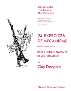 DANGAIN S.-Clarinette Exercices de Mécanisme (24)