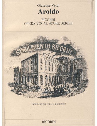 VERDI G.-Aroldo per voce e pianoforte