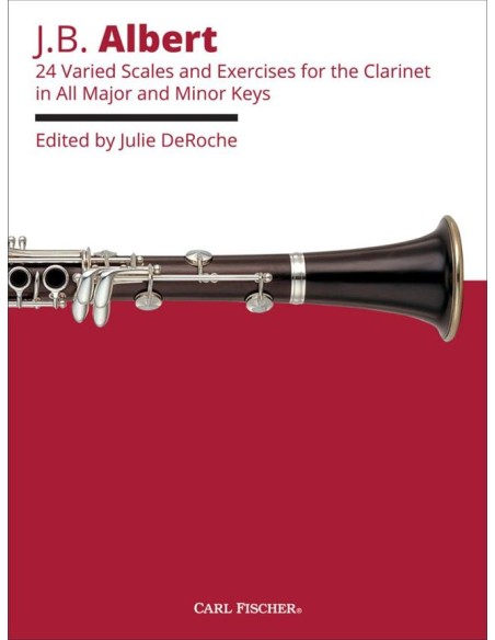 ALBERT E.-24 Scale ed esercizi vari per clarinetto
