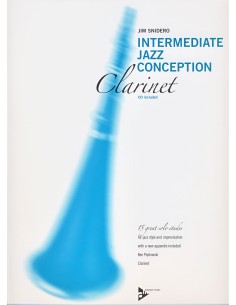 SNIDERO J.-Intermediate Jazz Conception pour clarinette (Inc.CD)