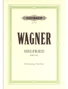 WAGNER R.-Siegfried (Siegfried) per voce e pianoforte