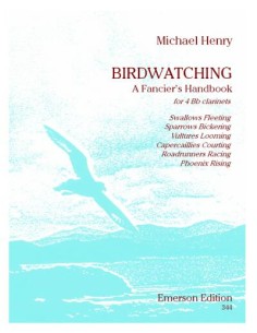 HENRY M.-Birdwatching para 4 Clarinetes