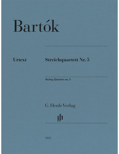 BARTOK B.-String Quartet No. 5 (Parts) (Urtext)