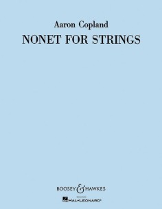 COPLAND A.-Nonet pour 3 violons, 3 altos et 3 violoncelles (parties)