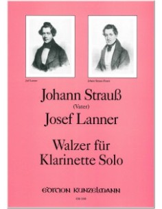 LANNER & STRAUSS-Valses for Clarinet