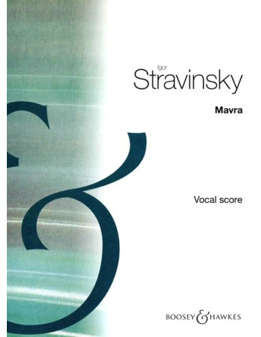 STRAVINSKY I.-Mavra per voce e pianoforte