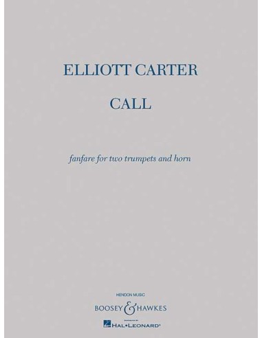 CARTER E.-Richiamo per 2 Trombe e Corno