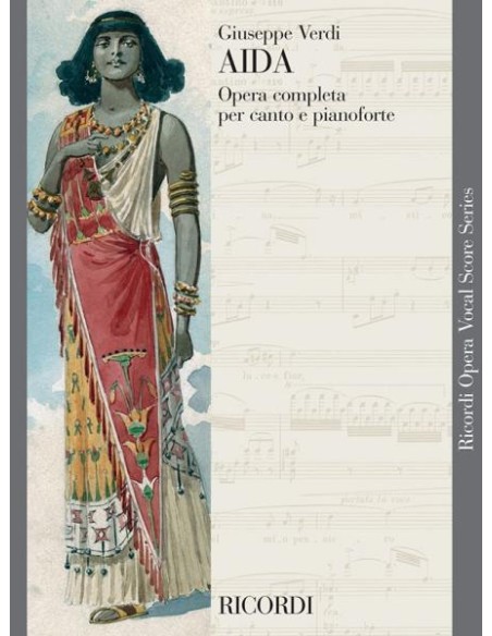 VERDI G.-Aida per voce e pianoforte