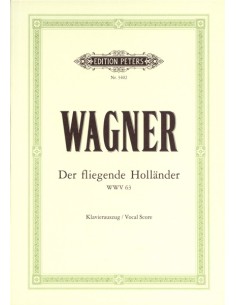 WAGNER R.-L'olandese volante (Der Fliegende Hollander) per voce e pianoforte