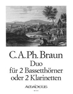 GRAUN C.A.P.-Duo for 2 Clarinets (Beyer)