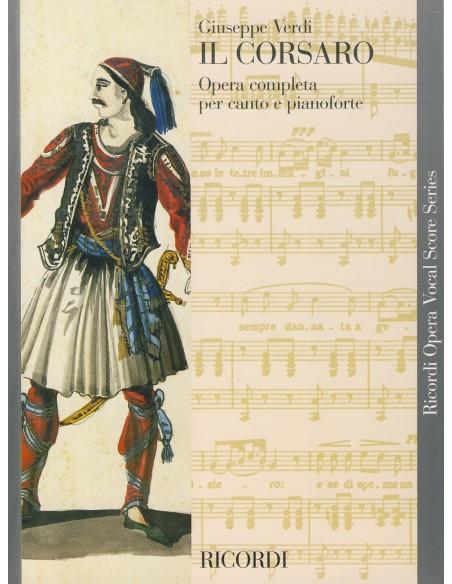 VERDI G.-Il Corsaro per voce e pianoforte
