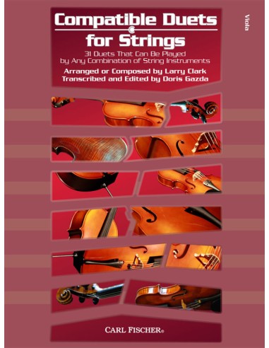 CLARK L.-Compatible Duets for 2 Violas (Gazda)