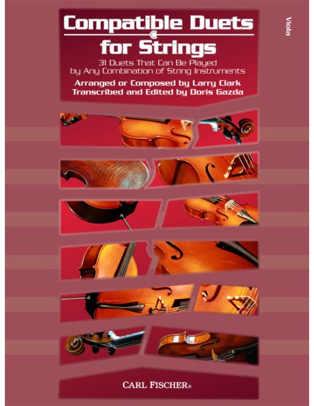 CLARK L.-Compatible Duets for 2 Violas (Gazda)