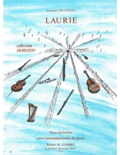 DEVOGEL J.-Laurie per clarinetto e pianoforte