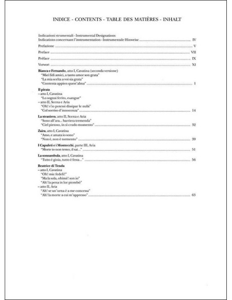 BELLINI-Arie d'Opera per Soprano e Pianoforte