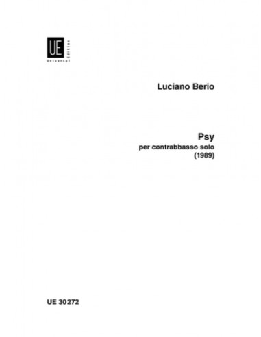 BERIO L.-Psy pour contrebasse