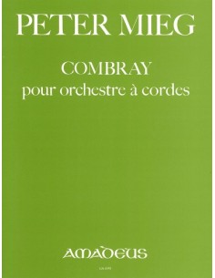 MIEG P.-Combray for String Orchestra (Score)